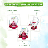 Mamaearth Beetroot Gentle Face Wash -100ml & Beetroot Daily Glow Face Cream- 80g
