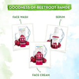 Mamaearth Beetroot Gentle Face Wash -100ml & Beetroot Daily Glow Face Cream- 80g