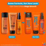 Matrix Opti.Care 3-Step Regime, Up To 4 Days Frizz Control, Shampoo(200ml ) + Conditioner(98g) + Serum(100ml)