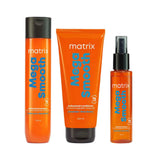 Matrix Opti.Care 3-Step Regime, Up To 4 Days Frizz Control, Shampoo 350ml + Conditioner 196gm + Serum 100ml