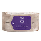kymawips - Kaya Clinic Refreshing Mattifying Wipes | Vitamin E & Chamomile Extracts | Face Wipes | Cleansing Wipes | For Acne Prone Skin | 30 Wipes - Looknstyle