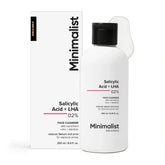 Minimalist Anti-Acne Salicylic Acid 2% Face Wash with LHA for Pore Cleansing, Oil Control & Sebum Regulation | Sulfate-Free Formula with Zinc for Gentle Exfoliation (250ml)