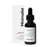Minimalist Anti-Acne 2% Salicylic Acid Face Serum for All Skin Types | Reduces Blackheads,Oiliness, Excess Oil & Bumpy Texture | BHA Based Exfoliant (30ml)