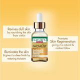 NATURES ESSENCE 24K Liquid Gold Radiance Boosting Serum | Face Serum For Glowing Skin, 30Ml