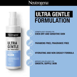 neutgmosr - Neutrogena Ultra Gentle Daily Moisturiser | Oil Free | Glycerine, Niacinamide & Vitamin B5 | Light Weight & Non Greasy | Dry & Sensitive Skin | 100ml - Looknstyle