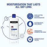 Neutrogena Norwegian Formula Body Moisturizer For Dry Skin 24 Hour Moisturization , 250ml