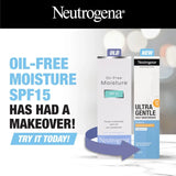 Neutrogena Ultra Gentle Daily Face Moisturizer With SPF 15 (100ml)
