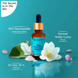 Pilgrim 10% Niacinamide Face Serum For Acne Marks, All Skin Types | Women & Men | (30ml)