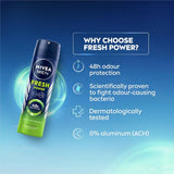 NIVEA Men Fresh Power Deodorant Spray (150ml)