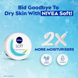 Unisex Soft Light Moisturizing Non-Sticky Cream with Vitamin E & Jojoba Oil -300 ml