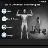 NOVA SuperGroom NG 1148 USB Trimmer 45 min Runtime 34 Length Settings