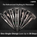 NOVA SuperGroom NG 1148 USB Trimmer 45 min Runtime 34 Length Settings