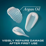 OGX Renewing + Argan Oil Of Morocco Hydrating Hair Conditioner, Cold-Pressed Argan Oil To Help Moisturize, Soften & Strengthen Hair, Paraben-Free With Sulfate-Free Surfactants (385ml)