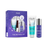 Olay Retinol Kit for Overnight Repair | Retinol Serum- 50ml with Free Cleanser-100ml
