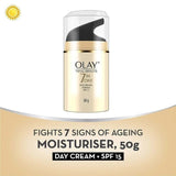 olspf15dc - Olay, Total Effects 7 in 1 Day Cream Normal with SPF 15, 50g (Pack of 2) - Looknstyle