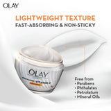 Olay Vitamin C Face Cream with Niacinamide l Even Glow & Smooth Texture l Normal, Oily, Dry & Combination Skin l Parabens & Sulphate-free l 50g