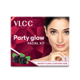 VLCC Party Glow Facial Kit - 60g | Intense Glow For Clear, Bright Skin |