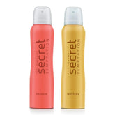 strpamer - Secret Temptation Passion & Mystery Deodorant for Women - 150ml (Pack of 2) - Looknstyle