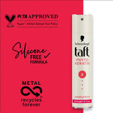 Schwarzkopf Taft Phyto Keratin Hair Spray Hold 4, Strengthens Hair (250ml)