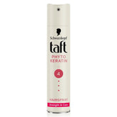 sch91 - Schwarzkopf Taft Phyto Keratin Hair Spray Hold 4, Strengthens Hair (250ml) - Looknstyle