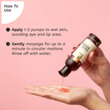 Pilgrim French Red Vine Face Wash with Vitamin C & goodness of Aloe for Anti Ageing & Dark Spots (100ml)