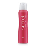 Secret Temptation Pink Deodorant for Women, Long Lasting Floral Body Spray (150ml)