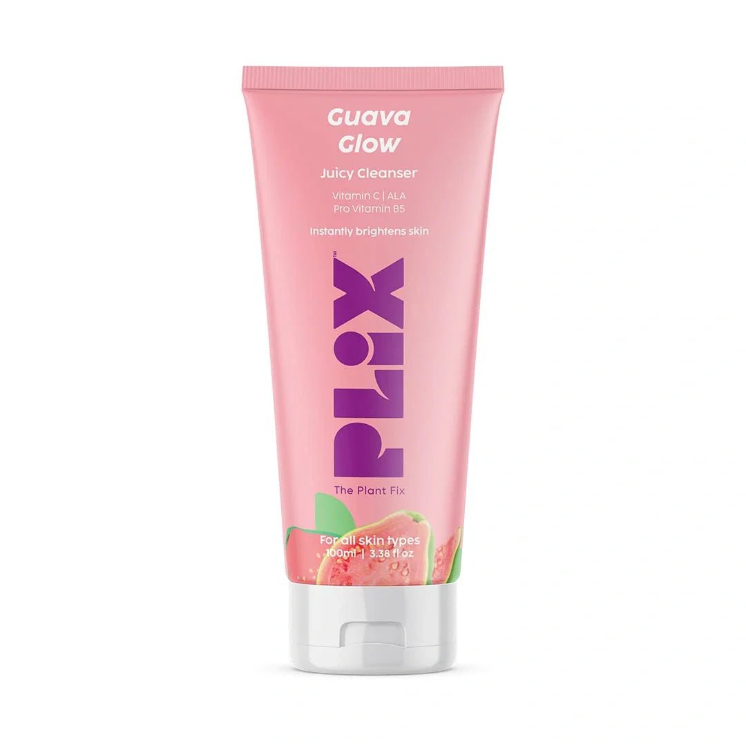 plguacler - PLIX THE PLANT FIX Vitamin C Guava Juicy Face Wash With Pro Vitamin B5 (100ml) - Looknstyle