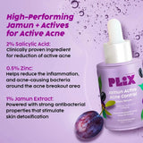 pljmdsrm - PLIX - THE PLANT FIX 2% Salicylic Acid Jamun Active Acne Control Dewy Serum (30ml) - Looknstyle