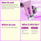 plihdfv - PLIX - THE PLANT FIX Jamun Active Acne Regime with Toner & 0.5% w/w Salicylic Acid Cleanser to Unclog Pores & Reduce Acne - Looknstyle