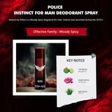 Police Instinct Deodorant Spray - 200ml (For Men)