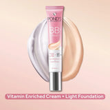 POND'S Bb+ Natural Cream, Instant Spot Coverage + Light Make-Up Glow For All Skin Types, Ivory (18g)