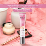 POND'S Bb+ Natural Cream, Instant Spot Coverage + Light Make-Up Glow For All Skin Types, Ivory (18g)