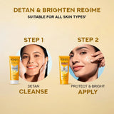 POND’S Sun Miracle SPF 50 PA+++ Crème Gel Sunscreen -Protect & Bright, With 3% Niacinamide (50g)