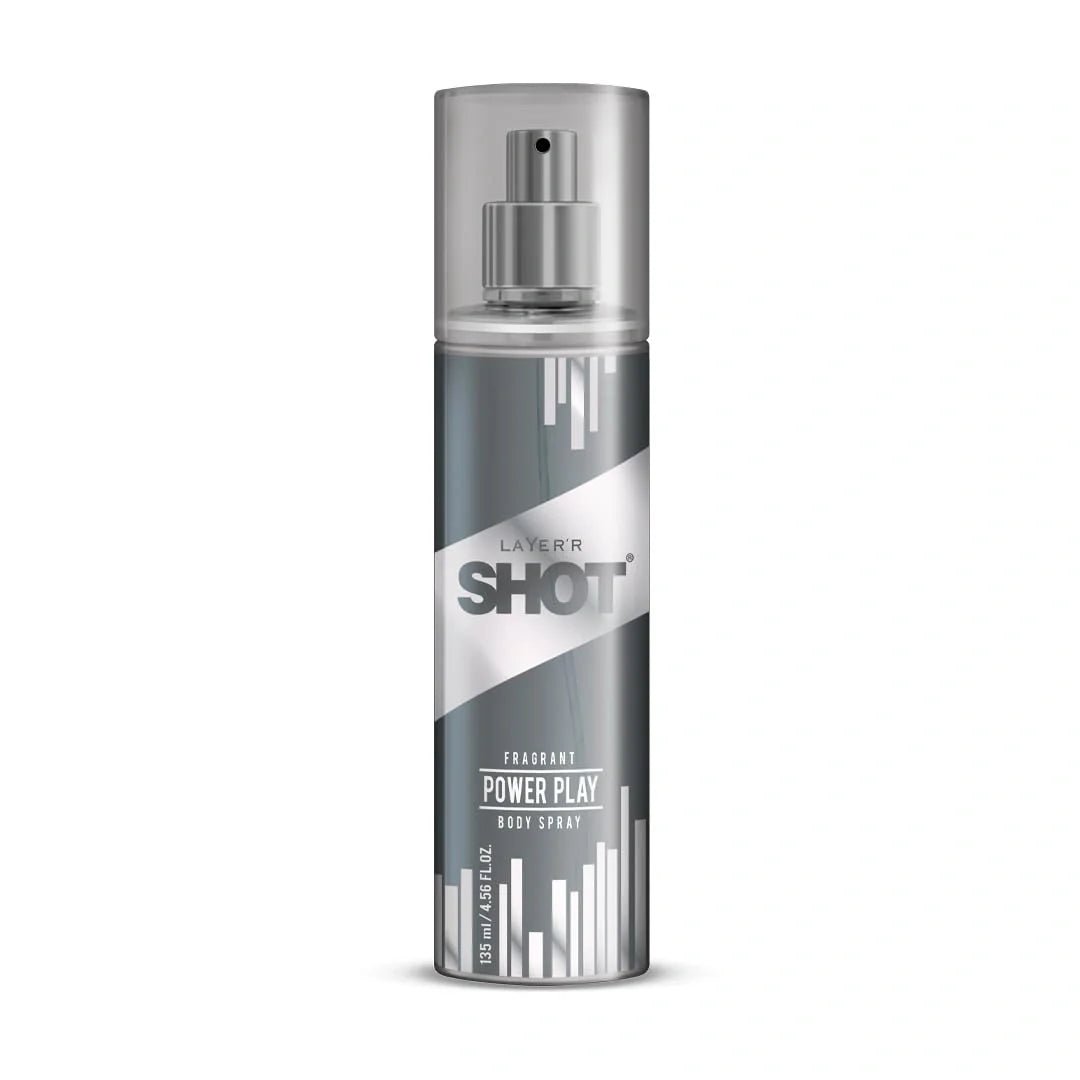 laysht2 - Layer'r Shot Power Play Deodorant For Men (135ml) - Looknstyle