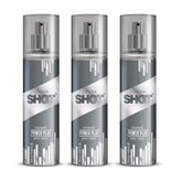 Layer'r Shot Power Play Deodorant For Men | Long-Lasting Premium With Powerful Masculine Fragrance-135ml (Pack of 3)