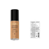 mcp01 - Milani Conceal + Perfect 2 - In - 1 Liquid Foundation + Concealer, Tan, 30 Ml - Looknstyle