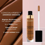 Milani Conceal + Perfect Long Wear Cream, Liquid Matte Concealer (Pure Beige, 5 ml)