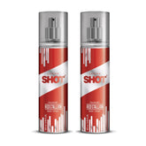 lardstld - Layer'r Shot Red Stallion Deodrant Body Spray For Men | Long - Lasting Premium With Powerful Masculine Fragrance - 135ml (Pack of 2) - Looknstyle