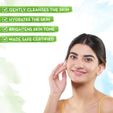 Mamaearth Rice Face Wash - 100ml & Mamaearth Rice Oil-Free Face Moisturizer for Oily Skin | With Rice Water & Niacinamide for Glass Skin - 80g