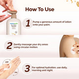 Mamaearth Rice Water Hydrating Body Lotion with Rice Water & Niacinamide for Dewy Glass Skin (400ml)