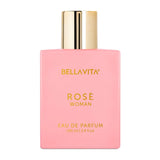 Bella Vita Luxury Rose Woman Eau De Parfum Perfume for Women with Black Currant, Vanilla, Jasmine (100ml)