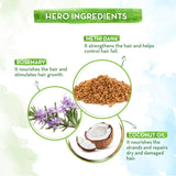 Mamaearth Rosemary Anti Hair Fall Conditioner With Rosemary & Methi Dana For Hair Loss & Breakage (250 ml)