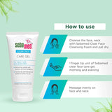 Sebamed Clear Face Care Gel | pH 5.5 |Non-sticky Moisturizer with Hyaluronic acid, Aloe Vera | Dermatologically & clinically tested | 50ml