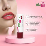 SebaMed Lip Defense Lip Balm With Spf 30 + Vit E | Regenerates Dry, Chapped Lips | Intensive Care With Vit E, Jojoba Oil & Chamomile | Clinically Tested | For Men & Women, 4.8 Gm, Cherry