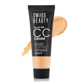Swiss Beauty All-In-One Lightweight CC Cream with SPF 30 | Cover, Correct and Conceal | For Natural, Medium coverage |