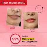 Dot & Key Strawberry Lip Balm with SPF 50 & Vitamin C + E | Lipbalm for Dry & Dark Lips (12g)