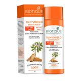 Biotique Sun Shield Sandalwood Ultra Protective Lotion 50+ SPF PA+++ UAV Sunscreen (120ml)
