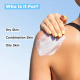 SunScoop 5% Niacinamide Daily Moisture Sunscreen Body Lotion SPF 50+ PA++++ | 24-Hours Moisturization | For Men & Women -200ml