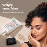 Swiss Beauty Mattifying Makeup Primer | Oil-Free Shine | Minimises Pores | Long-Lasting Base | All skin Types, 30gm