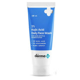 tbckfc - The Derma Co 1% Kojic Acid Face Wash I With Niacinamide & Alpha Arbutin I Reduces Dark Spots & Pigmentation I Cleanses & Brightens Skin I Non - Drying Formula I For All Skin Types - 100ml - Looknstyle